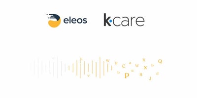 Eleos Health and KCare Partnership logos.